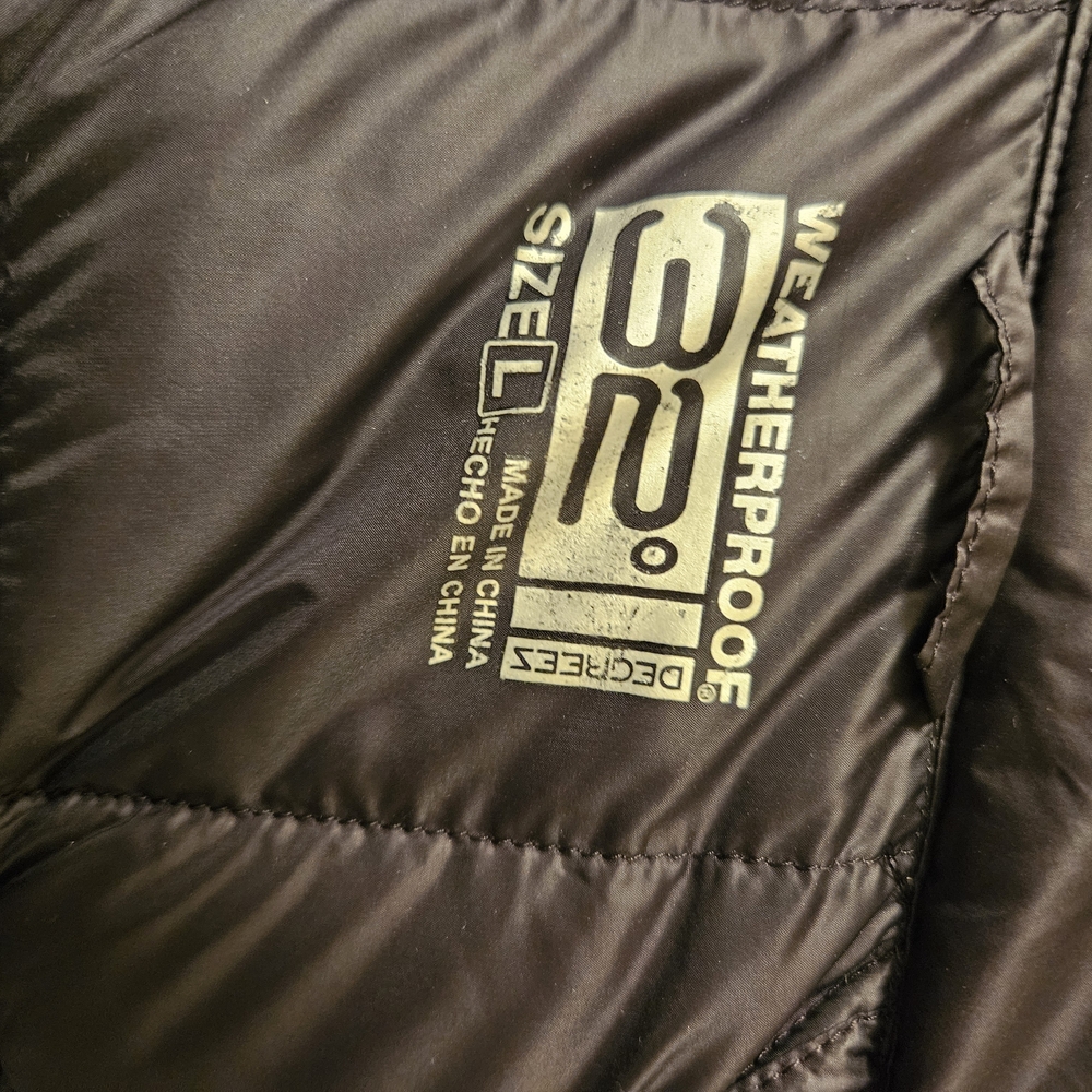 32 Degrees Women's Dark Puffer Jacket - Picture 4 of 4